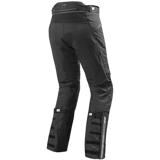 Motorcycle Pants in Fabric Touring Rev'it POSEIDON 2 GTX Shortened Black