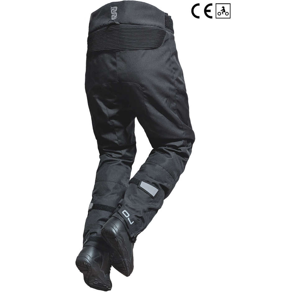Motorcycle Pants in OJ Atmosphere J230 TOURERPANT Man Black Fabric