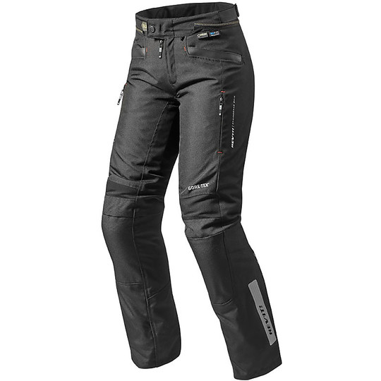 Motorcycle Pants Rev'it Fabric Neptune GTX Gore-Tex Ladies Black