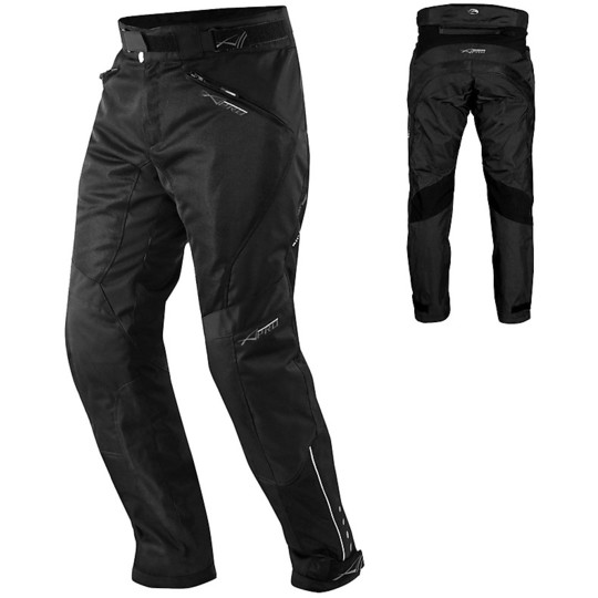 Motorcycle Pants Woman In Perforated American-Pro Fabric OXIGEN LADY CE Black
