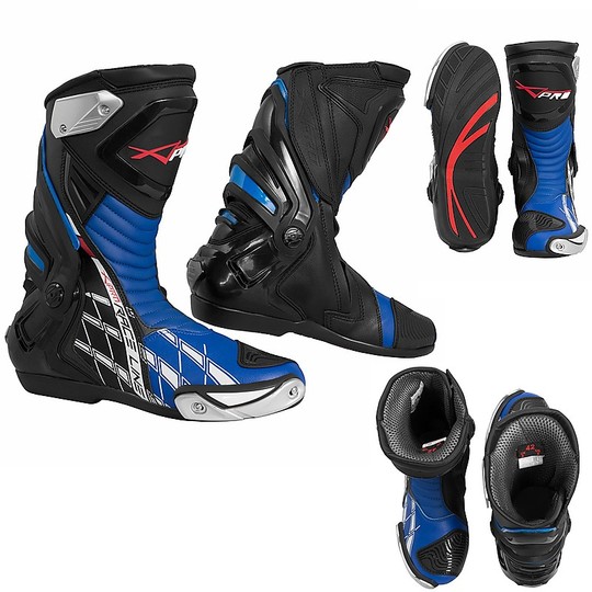 Motorcycle Racing Boots American-Pro SUPERTECH Blue