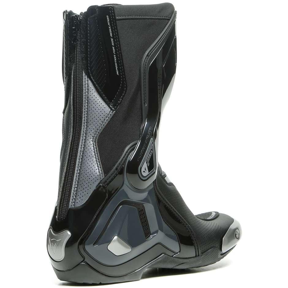 Motorcycle Racing Boots Dainese TORQUE 3 OUT AIR Anthracite Black