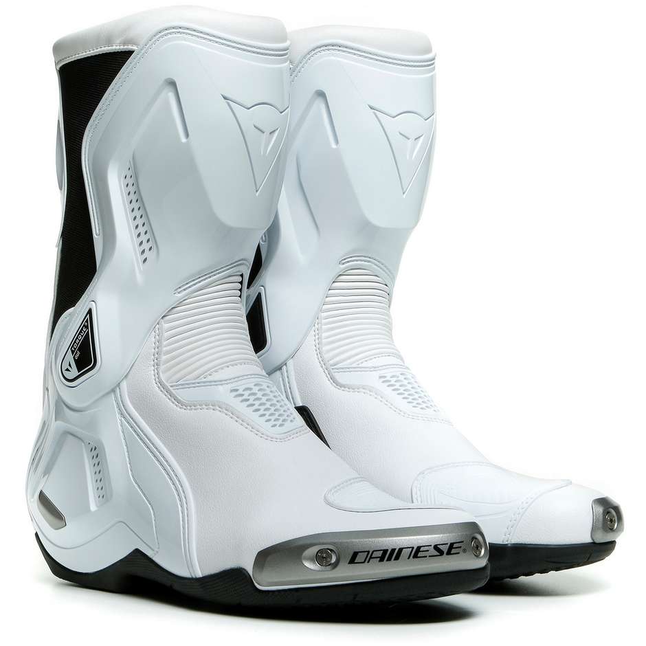 Motorcycle Racing Boots Dainese TORQUE 3 OUT White For