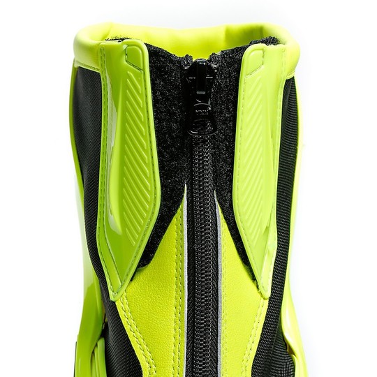 Motorcycle Racing Boots Dainese TORQUE 3 OUT Yellow Fluo