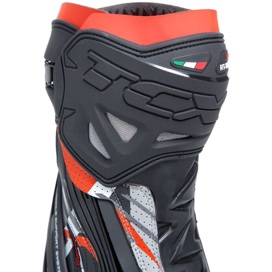 Motorcycle Racing Boots Tcx 7656 RT-RACE PRO AIR Black Gray Red