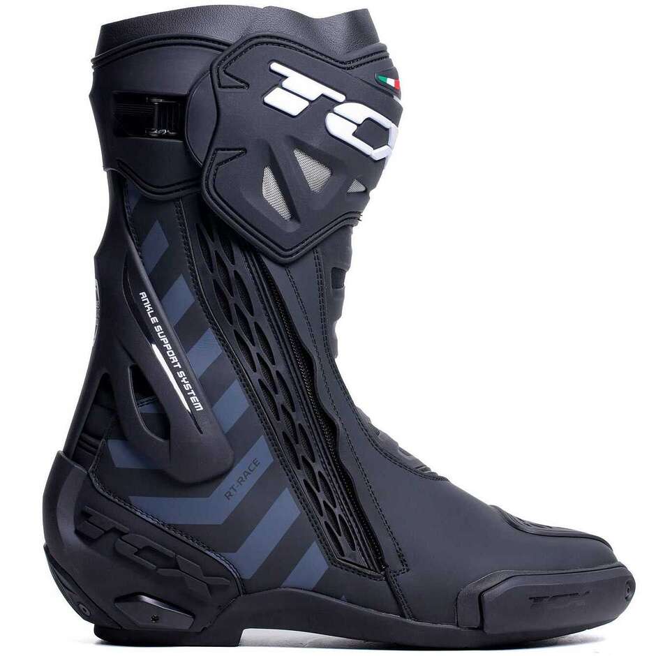 Motorcycle Racing Boots Tcx 7669 Rt-Race Black Gray
