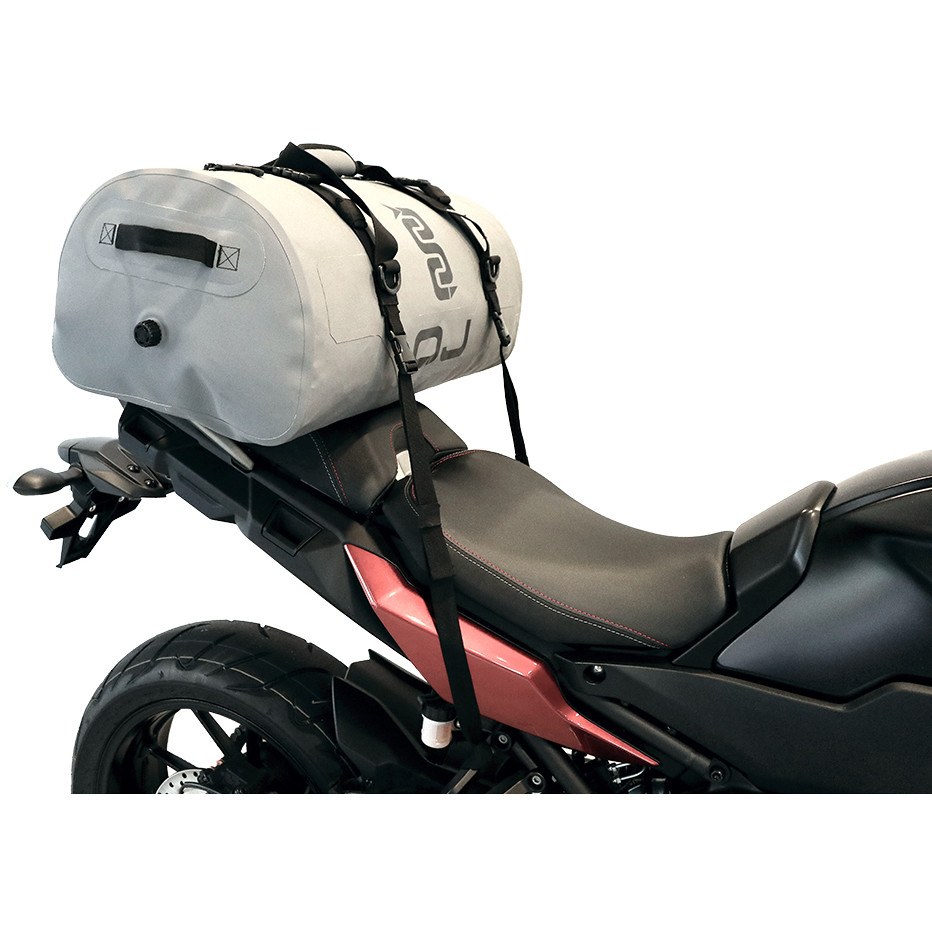 Motorcycle Saddle Bag OJ DRY TRAVEL 50L Gray
