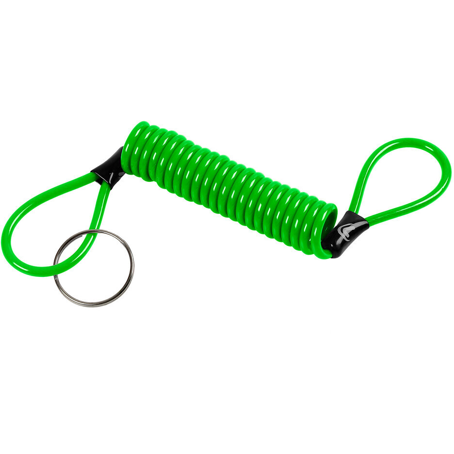 Motorcycle Safety Cable Lampa Reminder Green