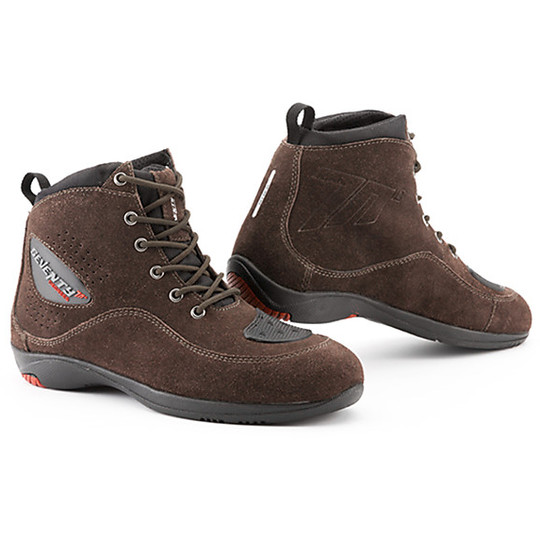 Motorcycle Shoes Seventy BC8 Breathable Brown