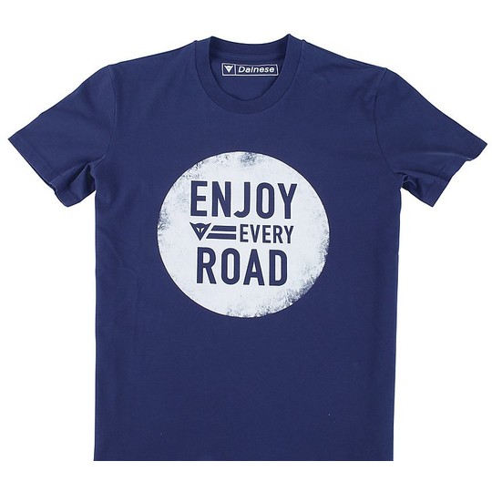 Motorcycle T-Shirt Dainese N'Joy D1 Blue