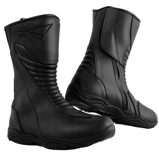 Motorcycle Touring Boots Waterproof American-Pro ZODIAC Black