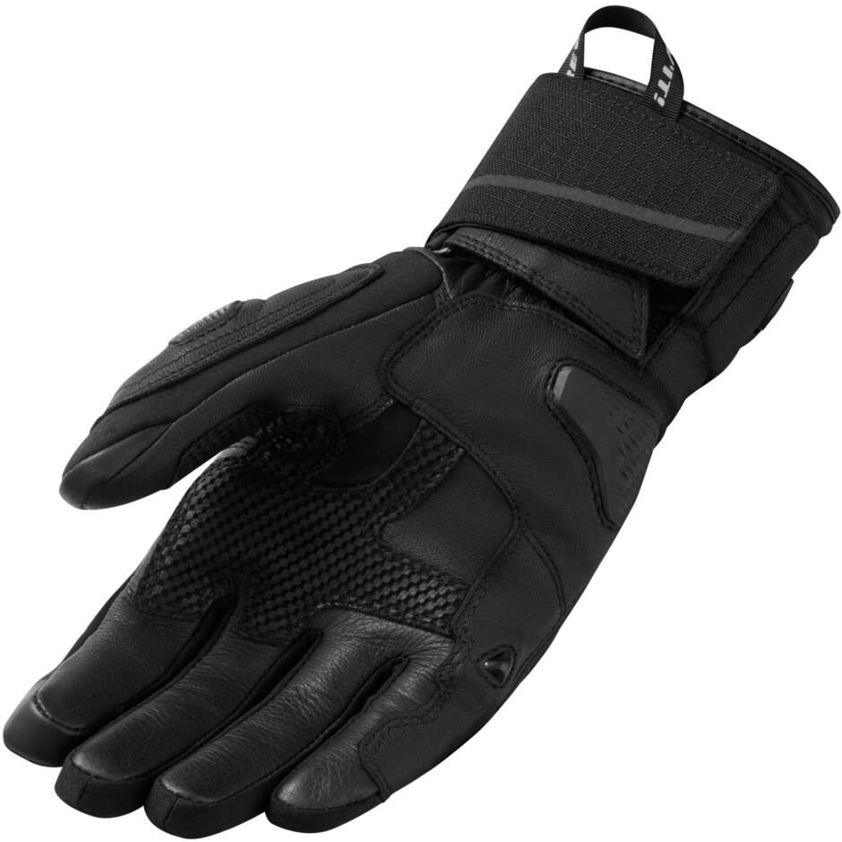 Motorcycle Touring Gloves Rev'it SUMMIT 4 H2O Black