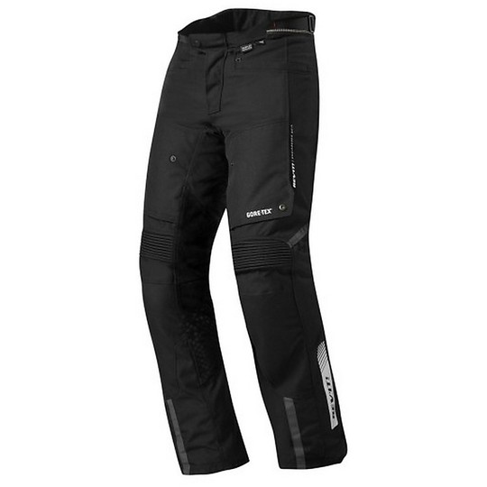 Motorcycle Trousers in Tex Tex's Rev'it Defedner Pro GTX Black Shorts
