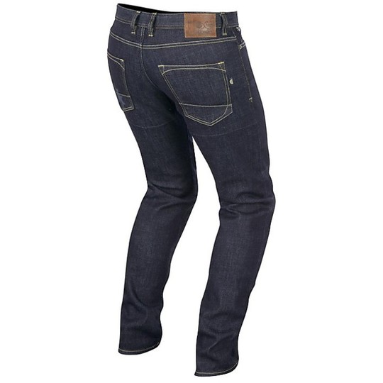 Motorcycle trousers Jeans Osca4r By Aplinestars Charlie Blue Denim Pants