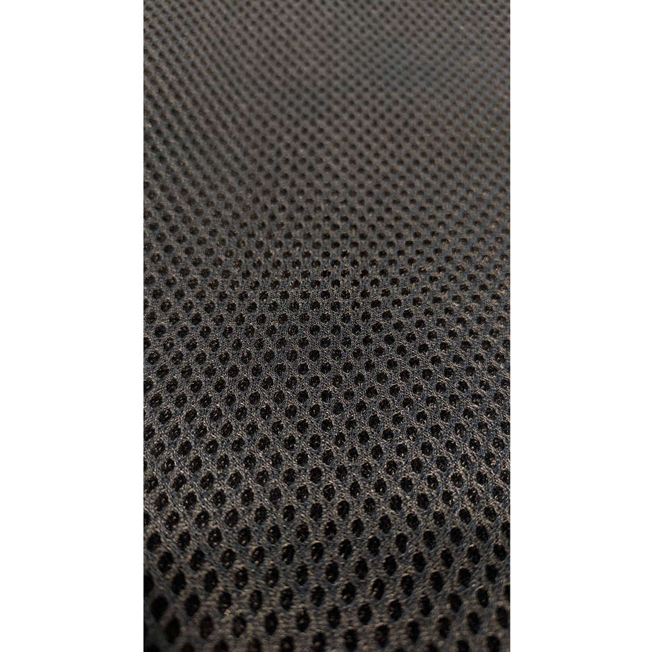 Motorcycle Vest in Black OJ PENTA Perforated Fabric