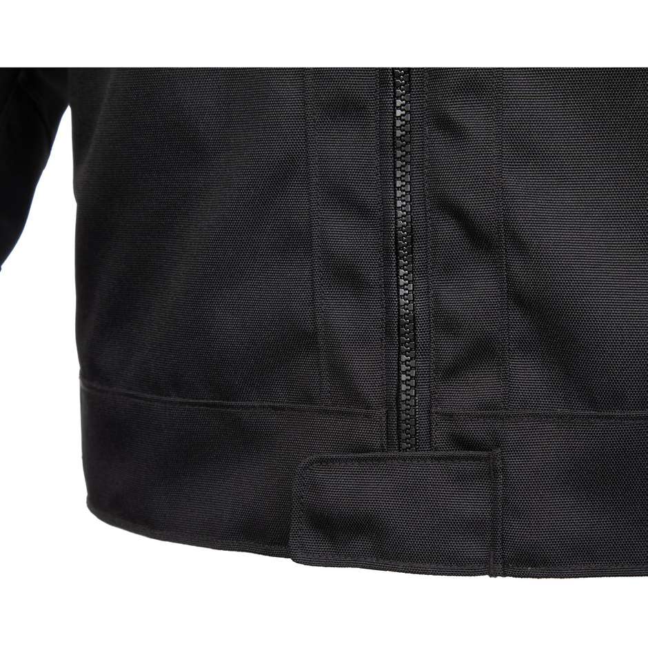 Motorcycle Vest In Urban Tucano Certified Fabric 8187mf201 TEXWORK Black Yellow Fluo