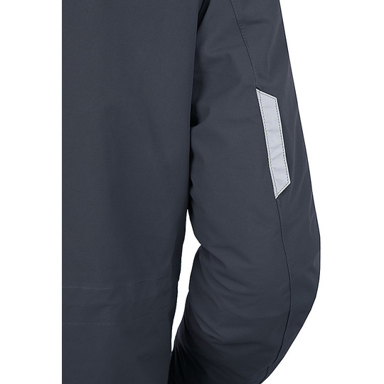 Motorcycle Vest In Urban Tucano Certified Fabric 8191mf242 DUOMO Dark Blue