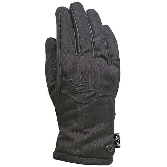 Motorrad-Handschuhe Donna Half Season Ixon RS MILAN CE Lady Black