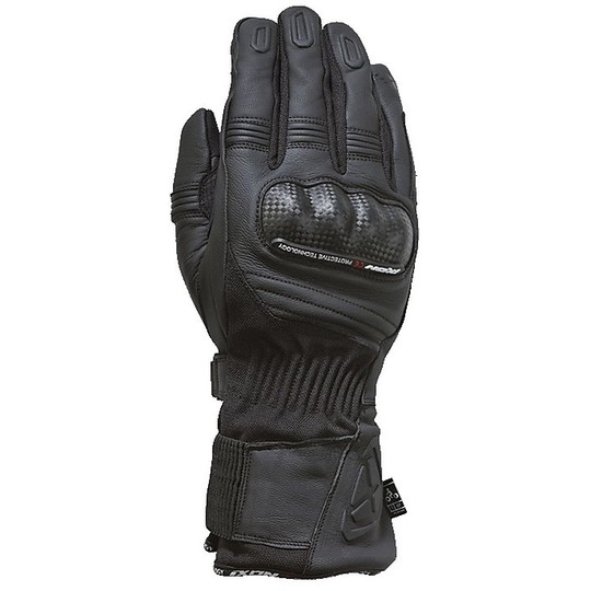 Motorrad-Handschuhe Half Season Ixon RS PRIME Schwarz