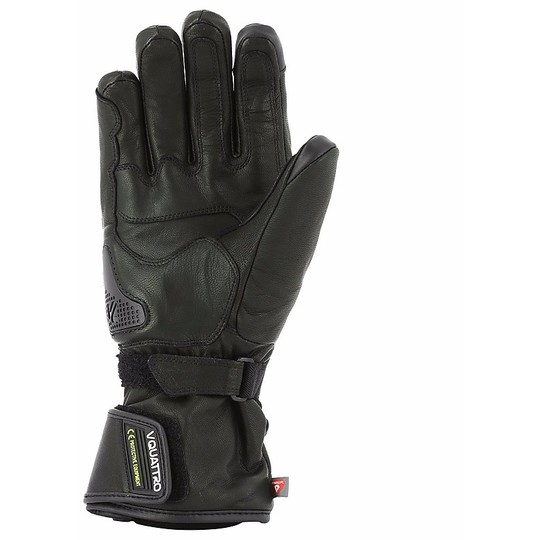 Motorrad-Handschuhe in Vquattro Haut Lazio 17 GTX Schwarz