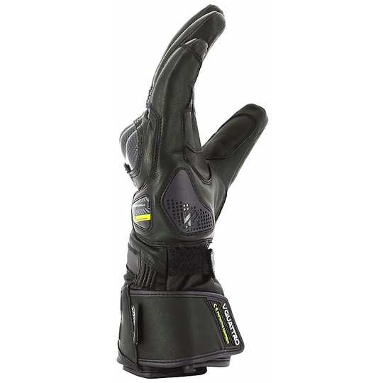 Motorrad-Handschuhe in Vquattro Haut Lazio 17 GTX Schwarz