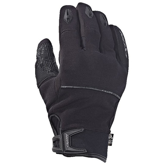 Motorrad-Handschuhe Ixon RS DRY Half Season 2 CE Schwarz