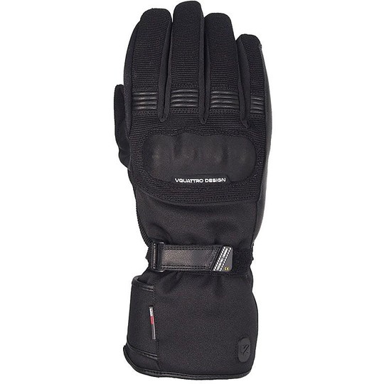 Motorrad-Handschuhe Wasserdicht Half Season VQuattro Aktiv 16 Black