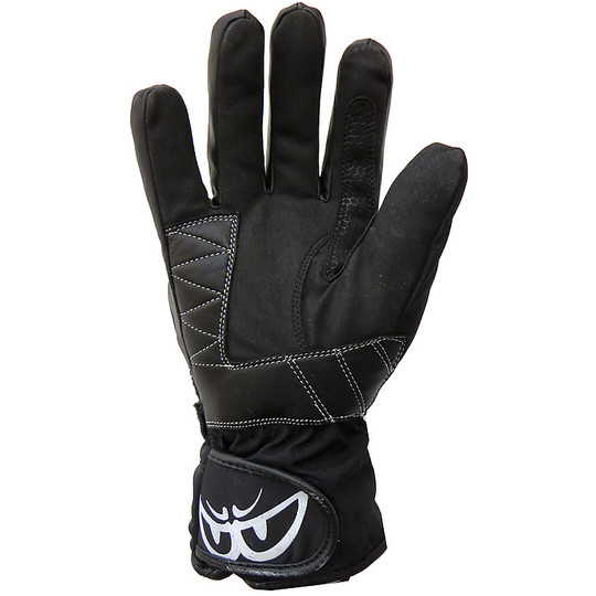 Motorrad-Handschuhe Winter-Berik 2.0 wasserdichte Stoff und Leder Mit Protections und Carbon Titanium