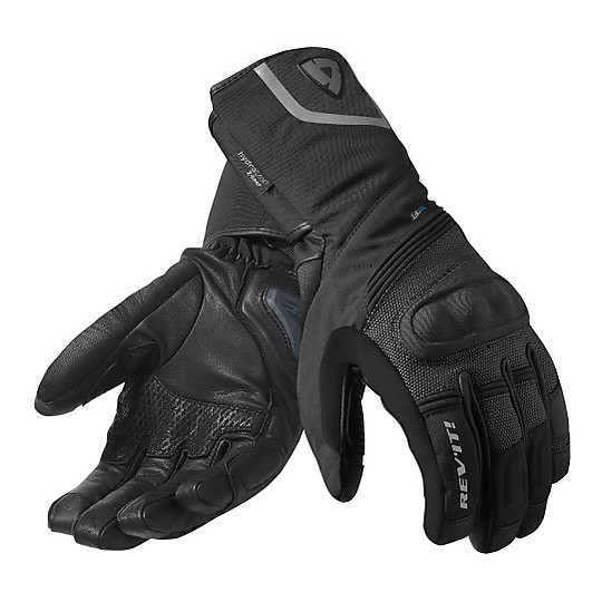 Motorrad-Handschuhe Winter-Regenmntel Rev'it Aquila H2O Blacks  Online-Verkauf - Outletmoto.eu