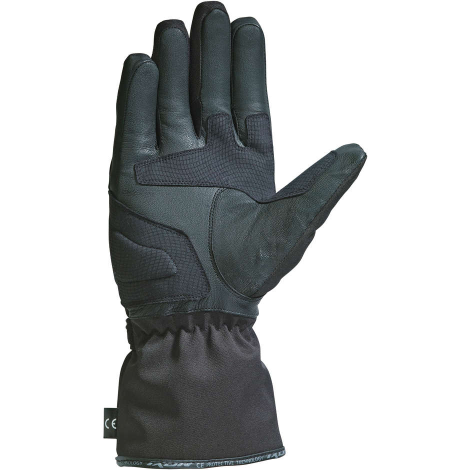 Motorrad-Handschuhe Winter-Stoff Ixon PRO ARROW CE Schwarz