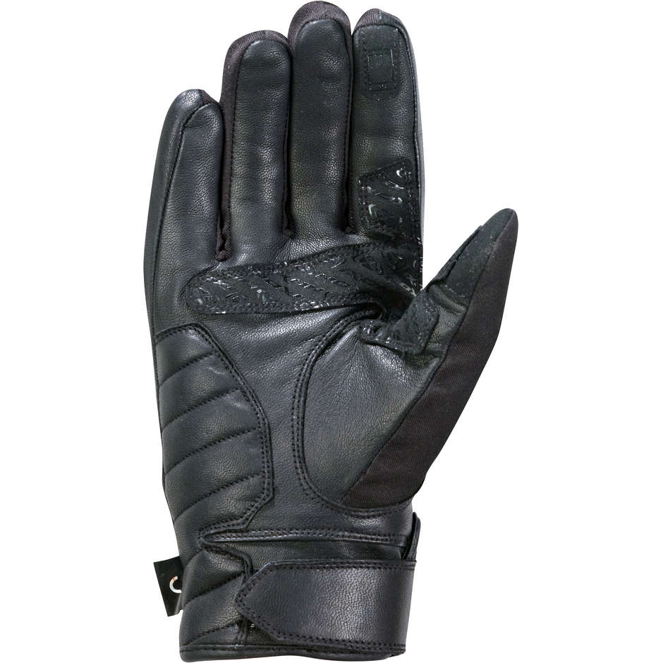 Motorrad-Handschuhe Winter-Stoff Ixon PRO VERONA EC Schwarz