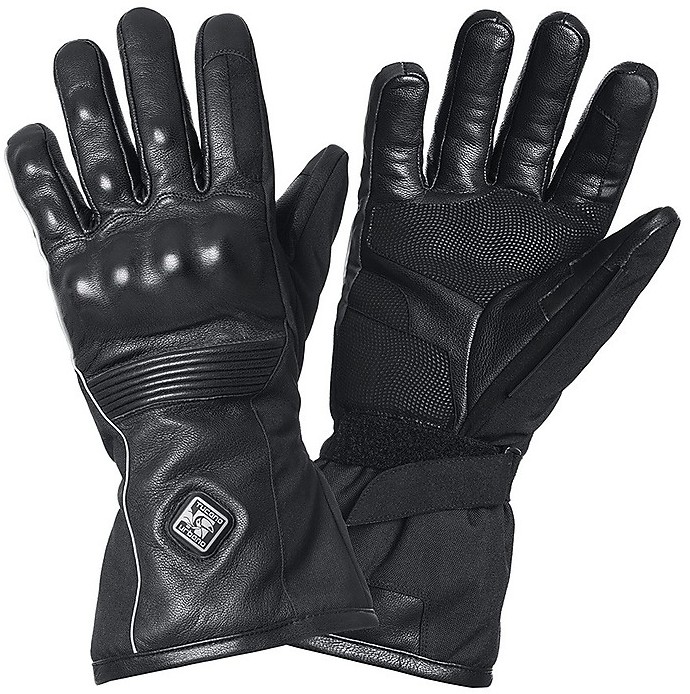 EVO Leder Allwetter Handschuhe Wasserdicht Thermo, Schwarz EVO Leder Motorrad Handschuhe – Wasserdicht, Thermo, Für Allwetter, Von ISLERO Motorradhandschuhe Wasserdicht