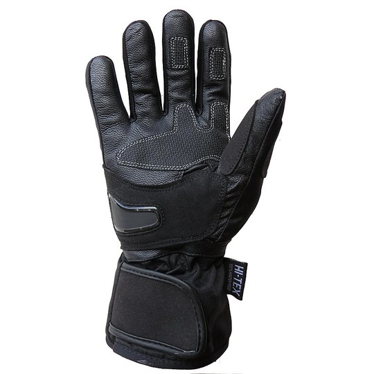 Motorrad-Handschuhe Winter-Wasserdichte Pro Zukunft Mit Schutz Modell Warm Schwarz