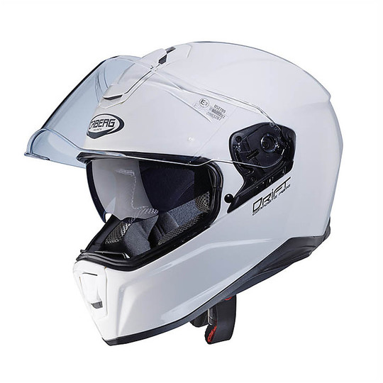 Motorrad Helm Caberg Integral Modell Drift White 