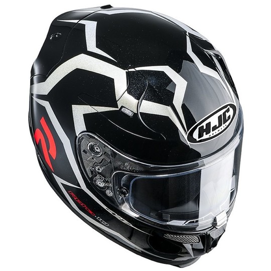 Motorrad Helm HJC Voll RPHA 10 Plus Aquilo Schwarz MC-5