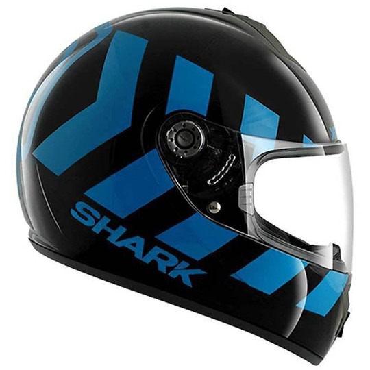 Motorrad Helm Integral Shark S600 PINLOCK keine Panik Schwarz Gelb