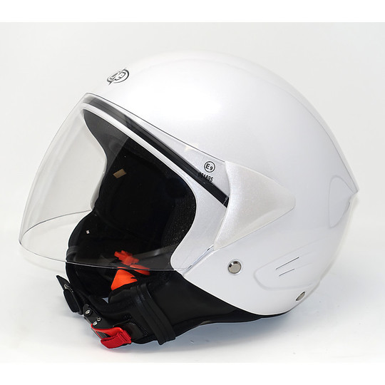 Motorrad Helm Jet Black One Micro Ages Paranuca Abnehmbare Weiß gehen, um alle Saddle