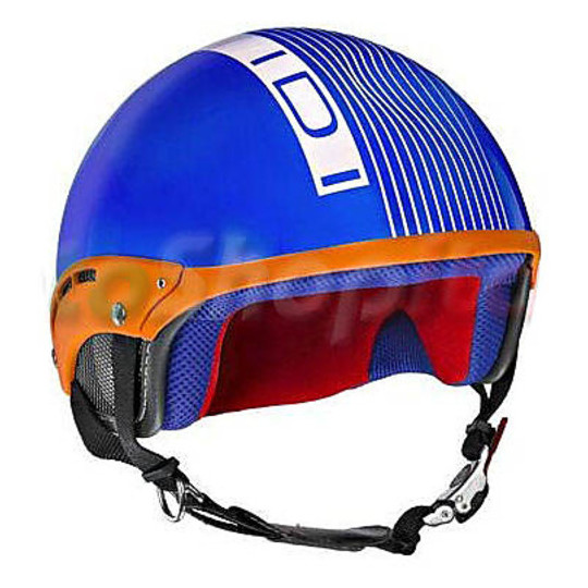 Motorrad-Helm Jet Idi New Fashion Mini Max Blu Stripes