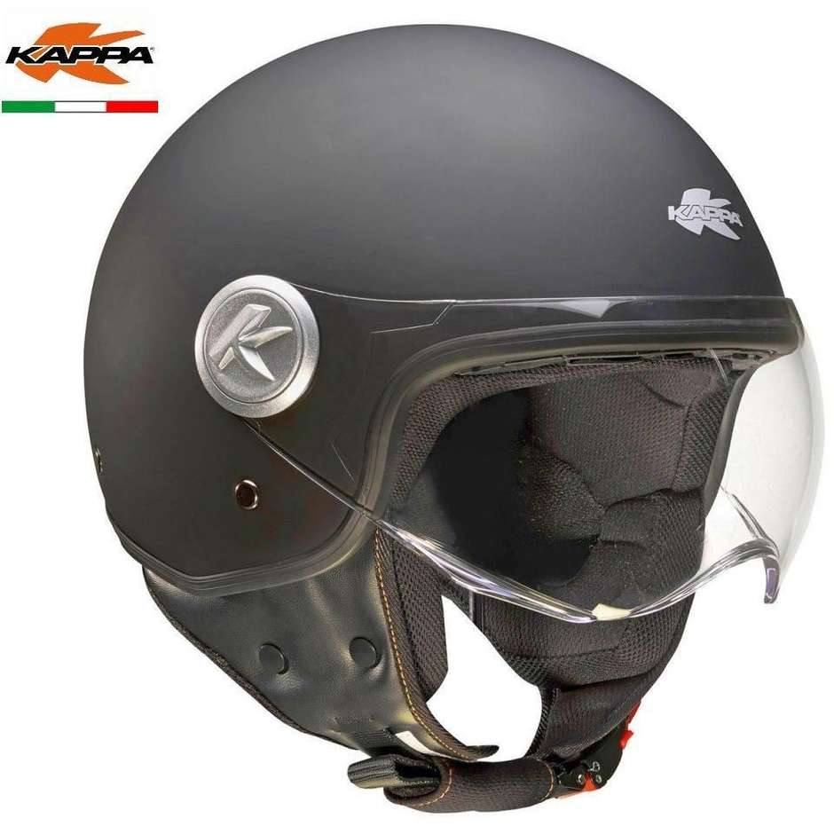 Motorrad Helm Jet KAPPA KV20 Rio Matt Schwarz