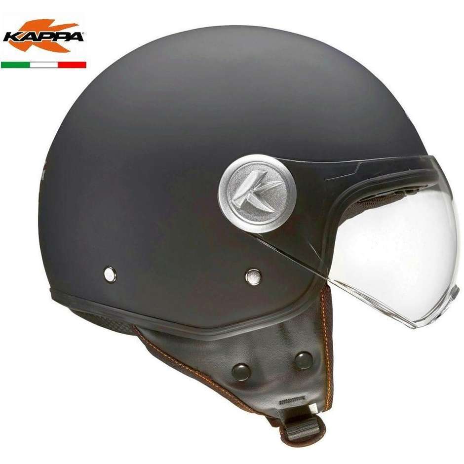 Motorrad Helm Jet KAPPA KV20 Rio Matt Schwarz