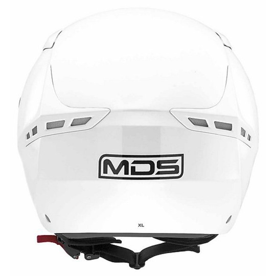 Motorrad-Helm Jet Mds G240 Mono Weiß