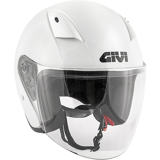 Motorrad Helm Jet Model Givi 30.3 Tweet Weiß