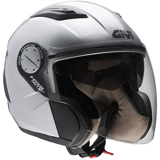Motorrad Helm Jet Model Givi X.07 Comfort J-Silber