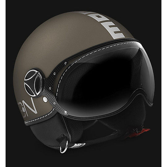Motorrad Helm Jet Momo Design figther Trortora Frost Klassisch New 2015