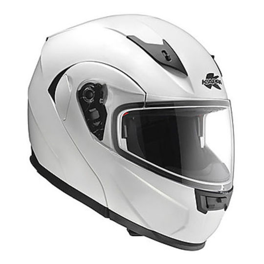 Motorrad Helm Modular KAPPA KV12 Nevada Weiß