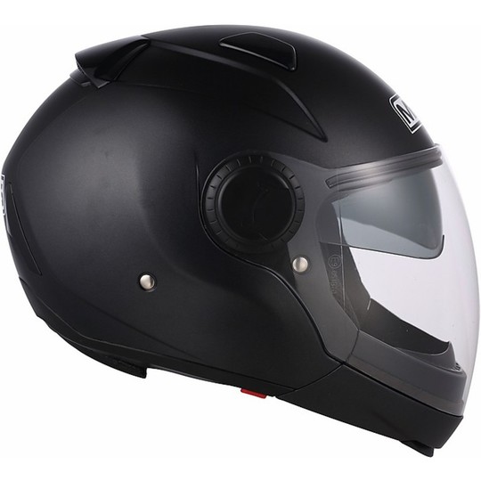 Motorrad-Helm von AGV Chin Mds Sunjet Abnehmbare Matte Black Mono
