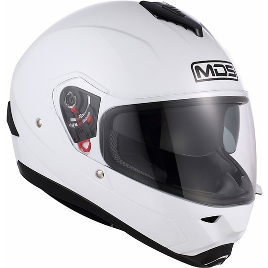 Motorrad-Helm von AGV Voll Mds Fullsun Mono Weiß