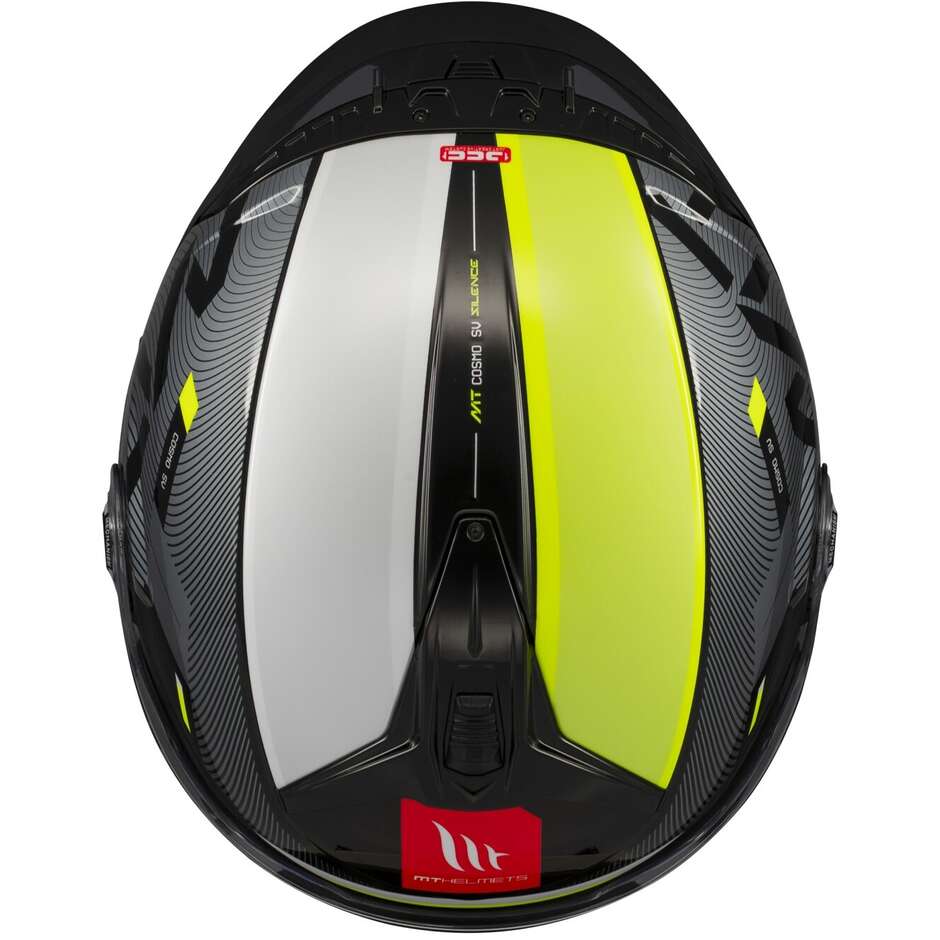 Motorrad Jethelm MT Helmetss COSMO SV SILENCE B3 Poliert