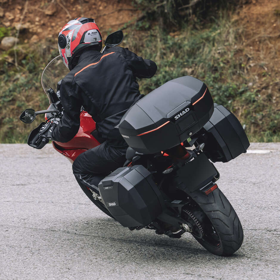 Motorrad-Topcase Shad SH51 Abdeckung Carbon-Optik 51 Liter