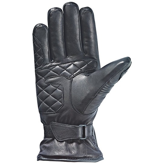 Motorrad Winter Handschuhe Ixon Leder Modell Pro 70 HP Schwarz